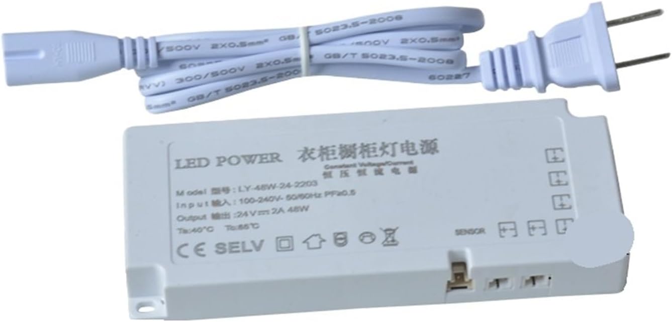 Dedicated Power Supply 12V Interface Light with Induction Switch Ultra-Thin Transformer 24v(12v 60w)