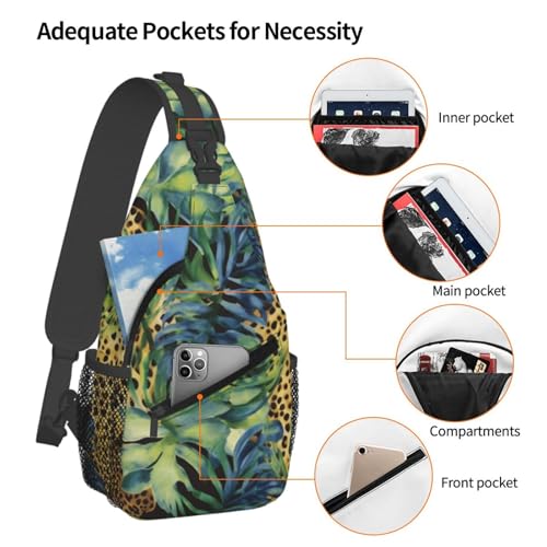 Morrales de senderismo tipo sling para adulto unisex miniatura 4
