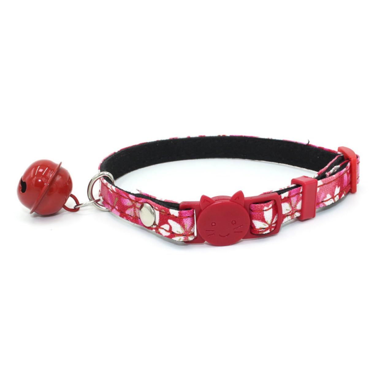 Sosoport 3er-Sets Haustierhalsband Im Blumendesign Katzenhalskette Im Japanischen Stil Mit Sicherheitsschnalle Und Glöckchen Modisches Haustierhalsband Für Hunde Größe S 3 Stück * 3