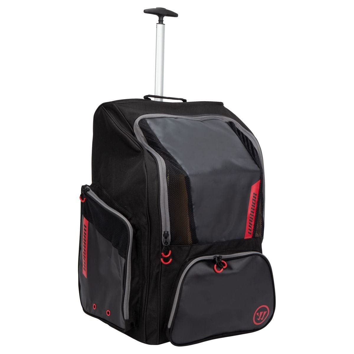 Warrior Sports Warrior Hockey Pro Wheeled Backpack (Black/Red) WPRBP9 BRD OSZ