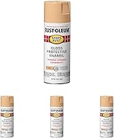 Vista 117 de Rust-Oleum 7776830 - Pintura en aerosol para prevención del óxido, 12 onzas, negro plano