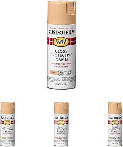 Vista 117 de Rust-Oleum 7776830 - Pintura en aerosol para prevención del óxido, 12 onzas, negro plano