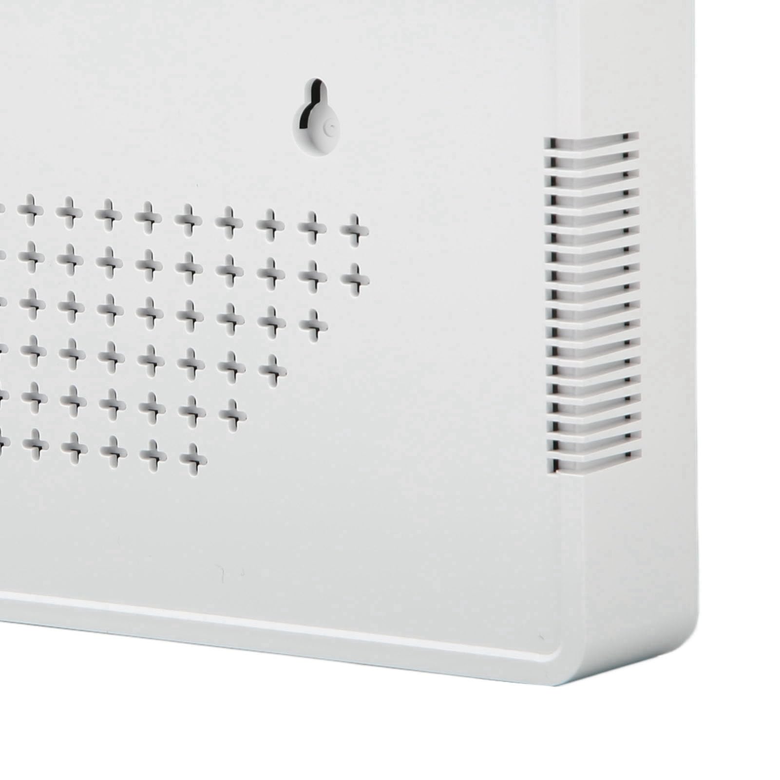 Cocoarm Medidor de Decibelios LED WiFi Medidor de Nivel de Sonido Montado en la Pared Pantalla ABS de 11 Pulgadas Monitor de Tiempo de Humedad y Temperatura 4 en 1 DBA para Aula, Oficina y Taller