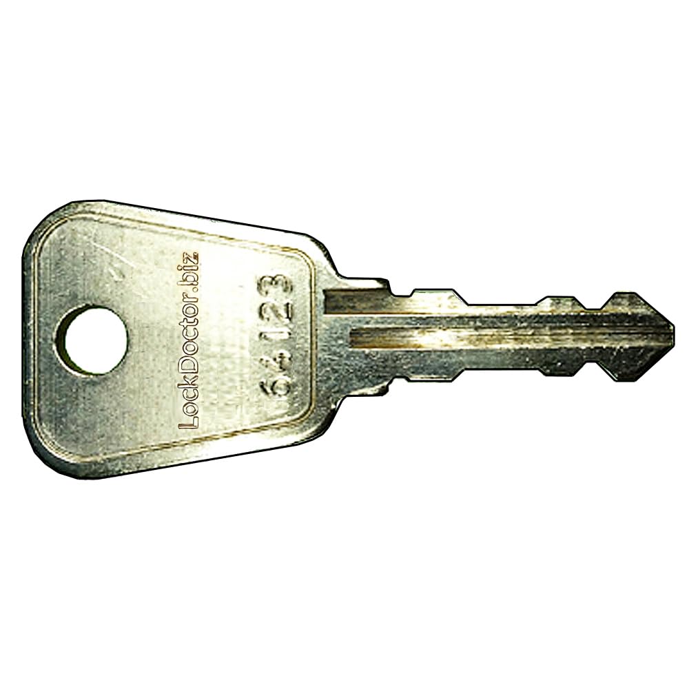 Replacement BISLEY & Elite Locker & Plant Keys (Range 64001-65000) | 64 Series Key | Lockers, Office Furniture, Industrial Plant Equipment, Garage Doors, Cupboards & More | Key Number Required
