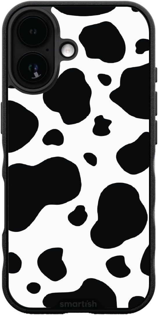 Smartish - Bovine & Fine - iPhone 17 MagSafe Case - Gripmunk [Lightweight + Protective] Thin Grip Cover - Fits iPhone 17