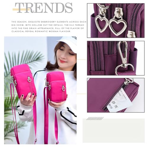 Crossbody Bag for Women - Purses with Crossbody Strap and Wallet - Mini Phone Arm Bag4
