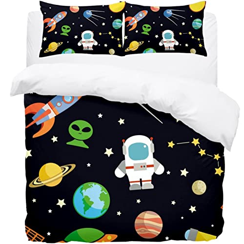 Housse de couette espace et constellations pour border votre petit astronaute - 2