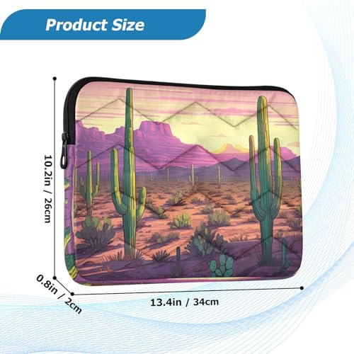 Funda para portátil Desert Cactus 13-14 pulg impermeable miniatura 3