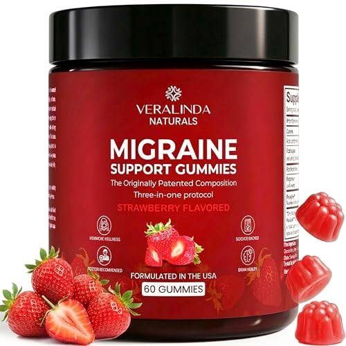 Veralinda Gummies – Original Triple Protocol Formula, 60 Gummies with Magnesium, Riboflavin B...
