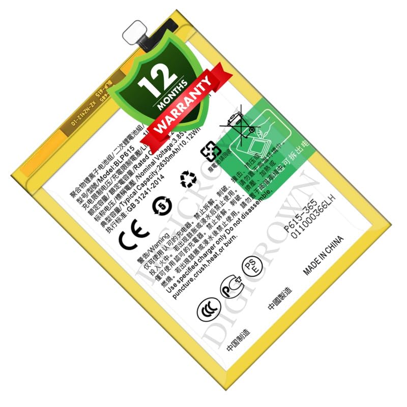 Image of Original BLP615 Battery Compatible for Oppo A37 | Neo 9 - (2630mAh) - 1 Year Warranty DF7
