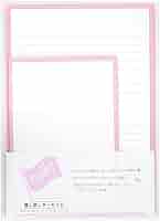 新品未開封 aromantic ♡pink tea party紙モノセット♡ Amazon.co.jp: ハゴロモ 推し色レターセット ピンク No.82140