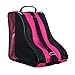 SENDILI Borsa per Pattini da Ghiaccio- Roller Skate in Linea Borsa Pattini a Pattinaggio Bambino Donna e Uomo Rosa