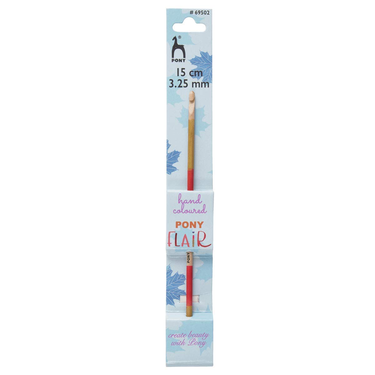 Pony Flair Hand Colored Crochet Hook - 15CM (3.25MM)