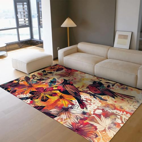 Tapis lavable 180x270cm à poil bas idéal pour les pièces à fort passage - 3