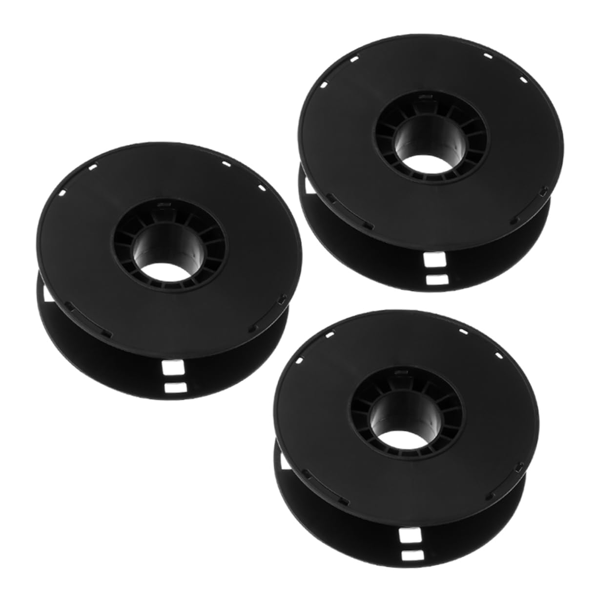 Garneck 3pcs Portable Cord Reel Storage Organizer Effortless Winding Extension Cord Wheel for Cables Wires Wire Spool Ample Storage