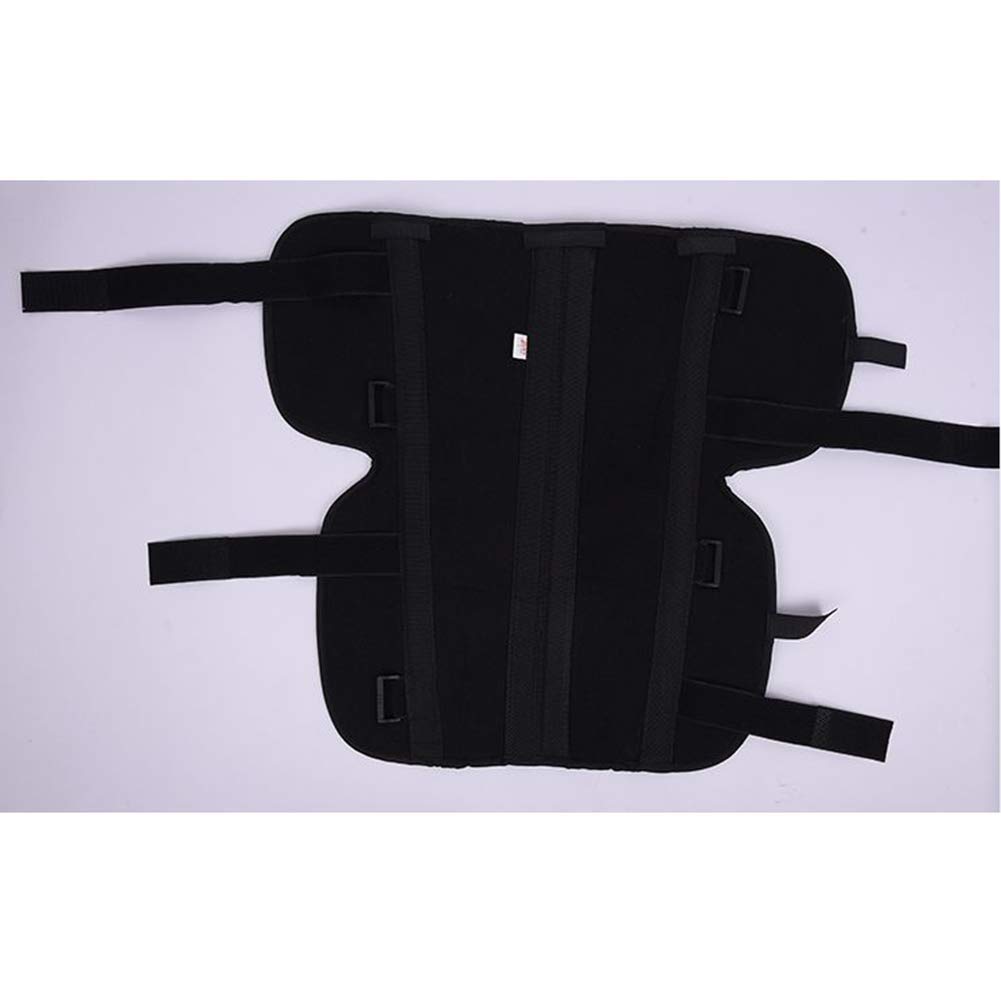 Regulowany Stabilizator Kolana, Orteza Stabilizująca Nogę, Ochraniacz Aktywności, Czarny-Średni,Black-M
