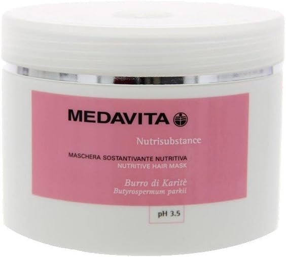 Medavita Nutritive Shampoo, 250ml - Nourishing, Hydrating, Conditioning, Protective, Repairing for Dry Hair