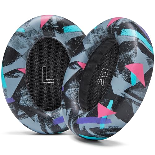 WC PadZ QC Ultra Upgraded Replacement Earpads Compatible with Bose QuietComfort Ultra Gen 1 & Gen 2 by Wicked Cushions | Enhanced Comfort Thickness & Durability | 90s Black