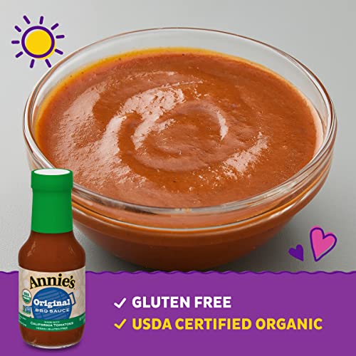 Annie's Homegrown Organic Bbq Sauce, Original Recipe, Vegan, Gluten Free, 12 Oz. #TOP2
