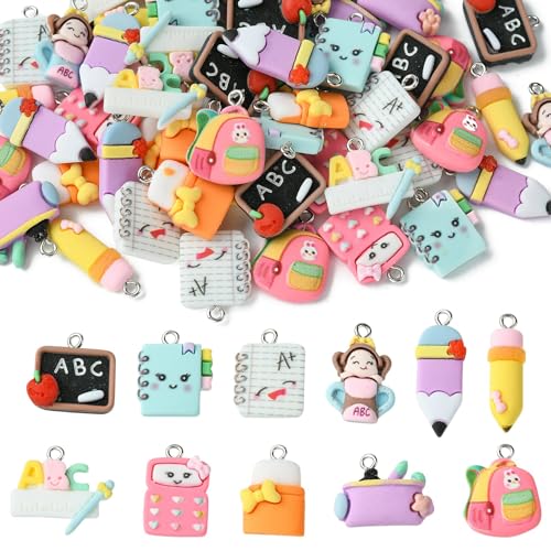 Breloques en résine rentrée des classes DanLingJewelry pour création bijoux