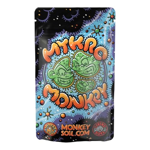 Fertilizante Plantas Abono Solido Pack Hongos Microvida Organico Natural - El Mejor Fertilizante - Sustrato Vegetal para Plantas Cultivo Marihuana Cannabis - Horticultura Bio Ecologicos 100G