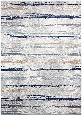 Luxe Weavers Abstract Multi Colored 5x7 Area Rug