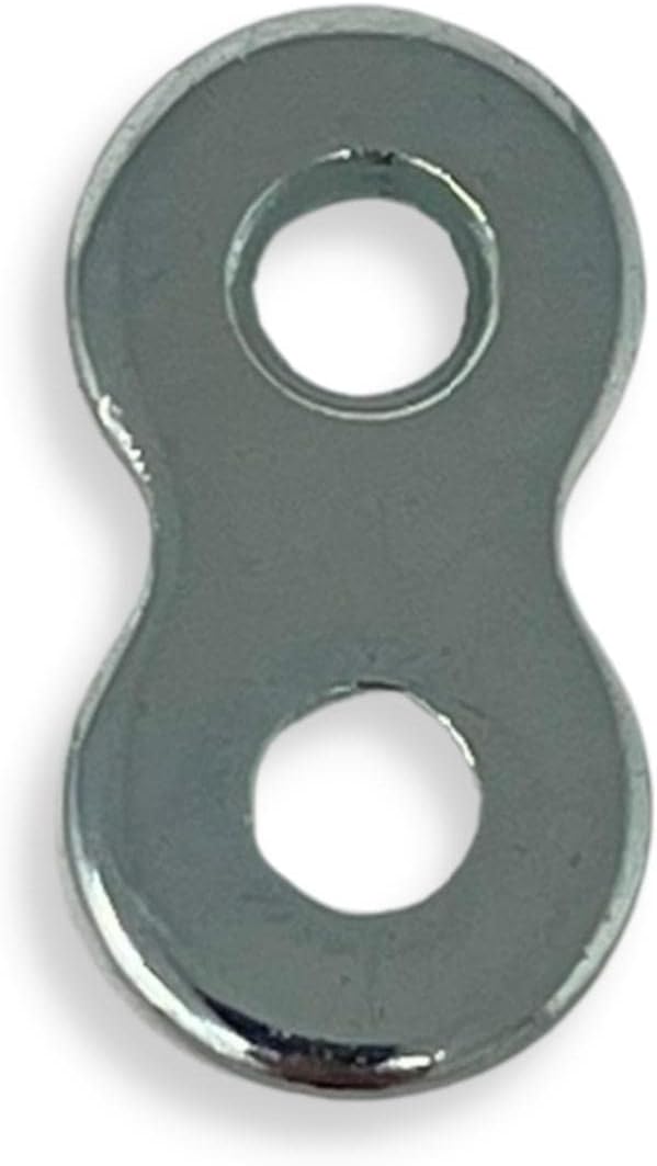 Balsam Point Workshop Steel Figure 8 Table Top Connector or Desk Top Fastener Clip - 12 Gauge Steel - (20-Pack)