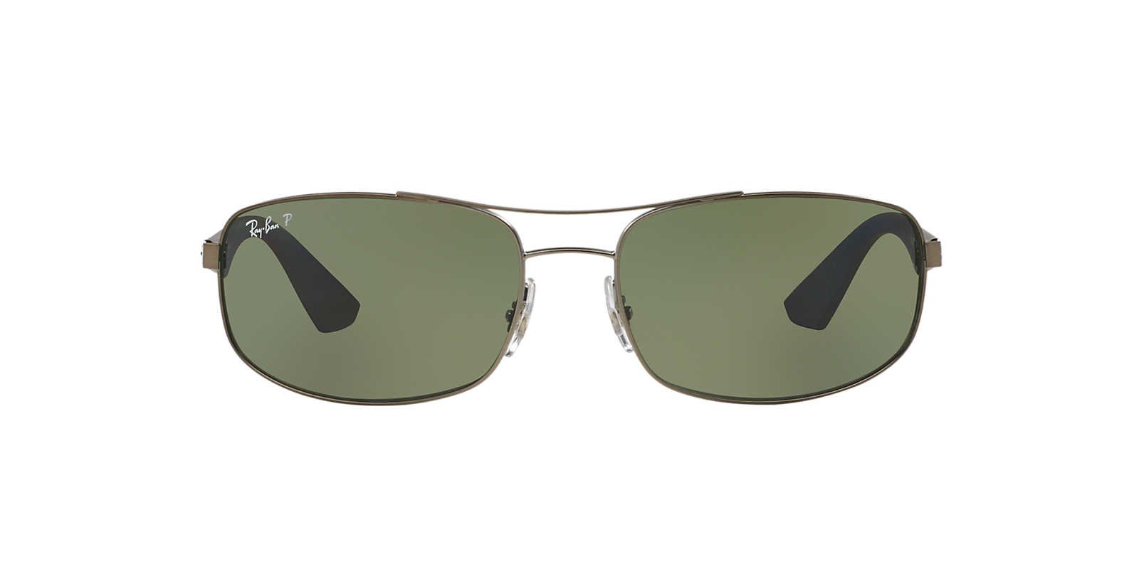 Image secondaire de Ray-Ban Rb3527 Montures de Lunettes, Gris (Matte Gunmetal/Polardarkgreen), 61 Homme