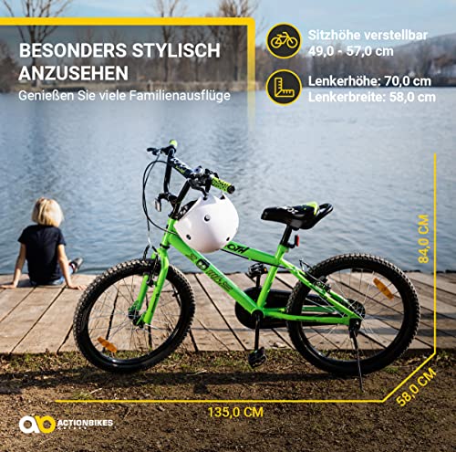 Foto von Actionbikes Kinderfahrrad Zombie | 12 16 20 Zoll | 2-9 Jahre (20 Zoll)