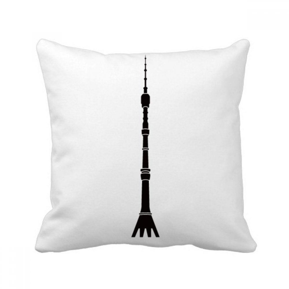 Coussin Théâtre Place de Moscou multicolore DIYthinker aux finitions soignées pour canapé chic