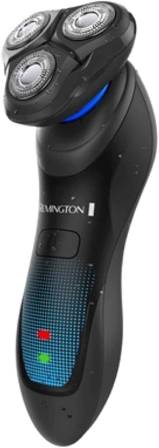 Hyperflex Advanced Rotary Shaver, Electric Razor, WEtech 100% Waterproof Design, Black
