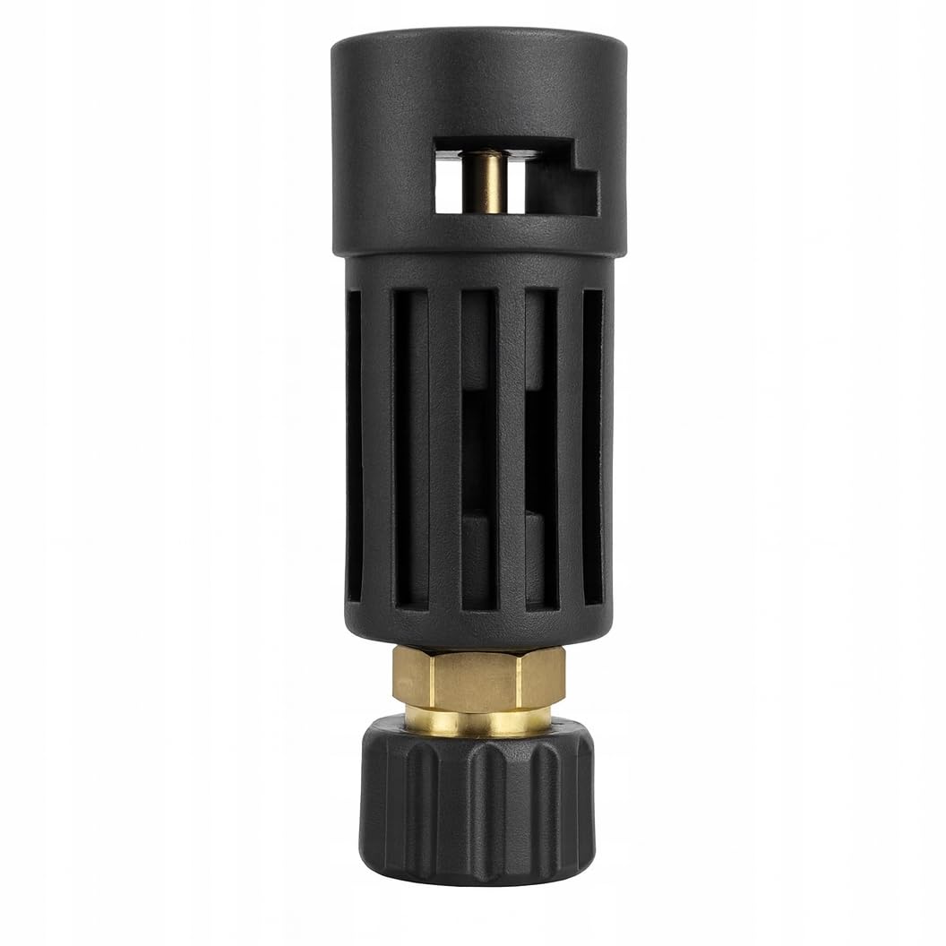 Rosfix Adapter M22x1.5 To Karcher Bayonet - 160 Bar, 60 °C | Heavy Duty Brass | Quick Connect | Compatible With Karcher Hd/Hds Pressure Washer Without Easy!Lock