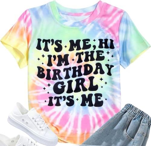 Image of Birthday Girl Shirt Cute Girls Birthday T Shirt 3-10 Year Funny Party Gift Tees Toddler Kids Graphic Tee Tops