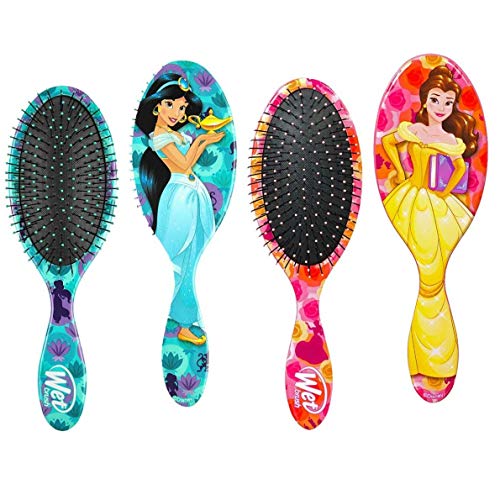 Wet Brush Original Detangler Disney Princess Collection Bundle (Jasmine - Belle)