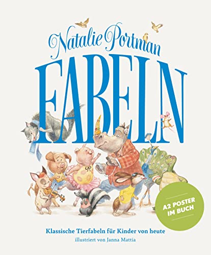 Fabeln: Klassische Tierfabeln für Kinder von heute. Bilderbuch im Vintage-Stil mit aktuellen Botschaften zu Umweltschutz und fairem Miteinander. Für Kita & Grundschule