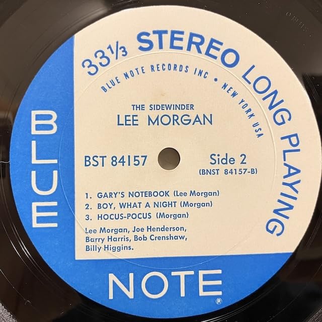 Amazon.co.jp: ○LP Lee Morgan/the Sidewinder 米オリジナル、Ny 
