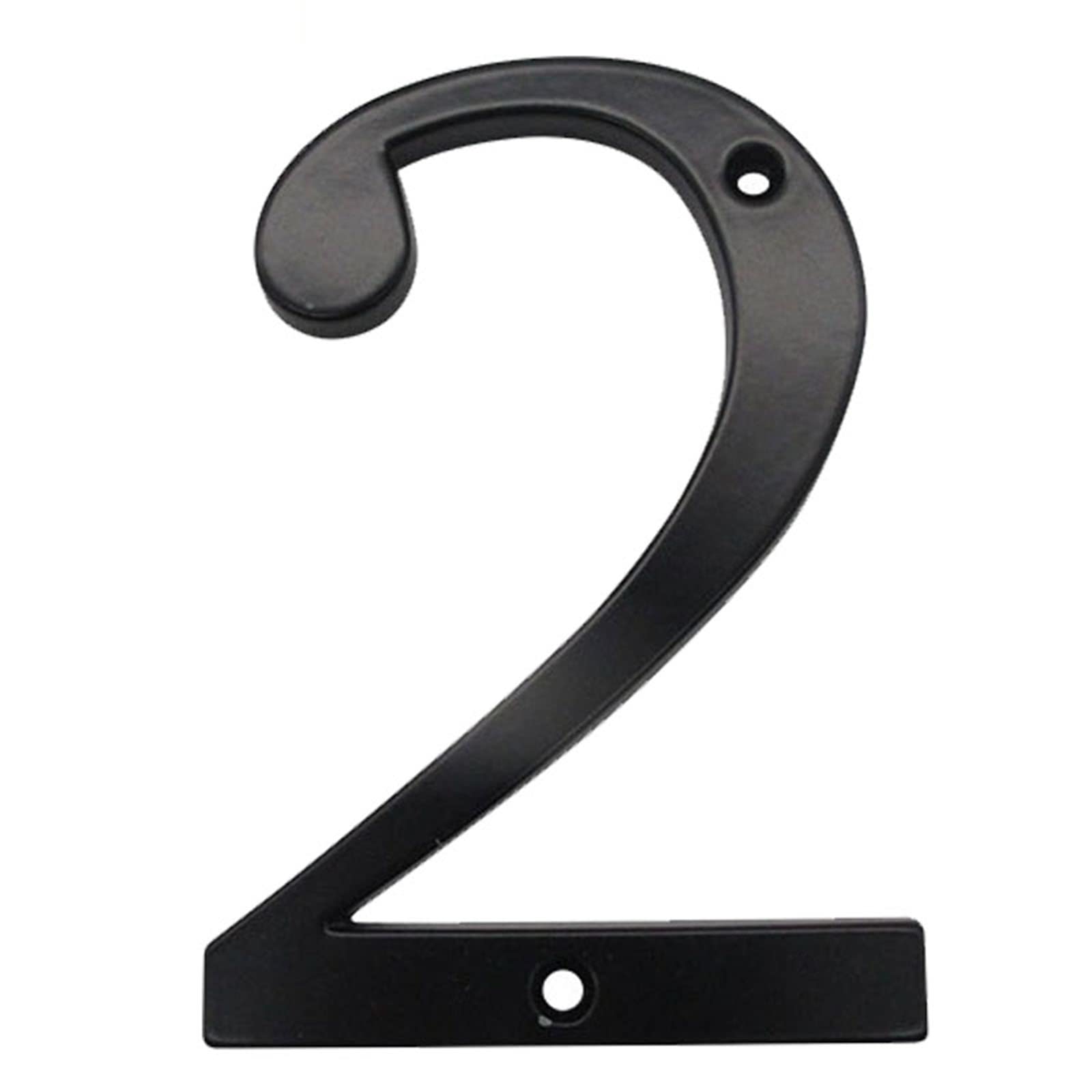 Targa 3D galleggiante numero 10,2 cm nero opaco solido in lega di zinco per hotel casa esterna targa indirizzo digitale 0-9, per cassetta postale stradale, resistente alle intemperie, antiruggine