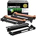 LINKYO Compatible Toner Cartridge and Drum Unit Set Replacement for Brother TN660 TN-660 DR630 DR-630 (2 Toner Cartridges, 1 Drum Unit)