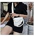 PURFANREE Women Trendy Saddle Shoulder Bag Clutch Purse Underarm Handbag Satchel HandBag Crossbody Bag