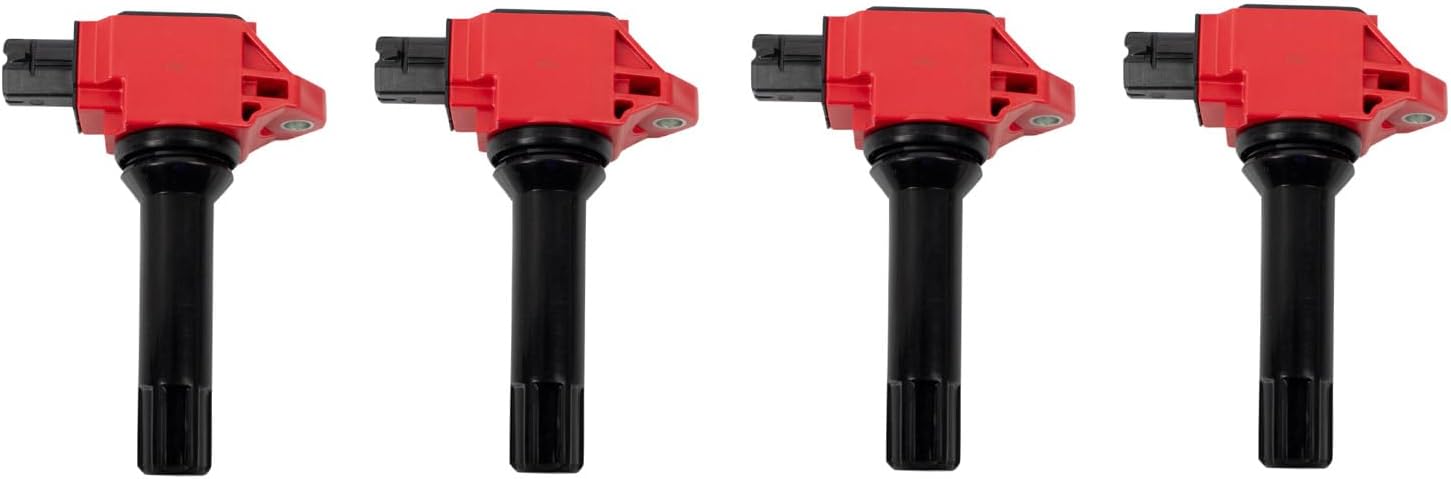 TRQ Ignition Coil Set Compatible with 2017-2018 Subaru Forester 2015-2019 Legacy Outback 2015-2021 WRX