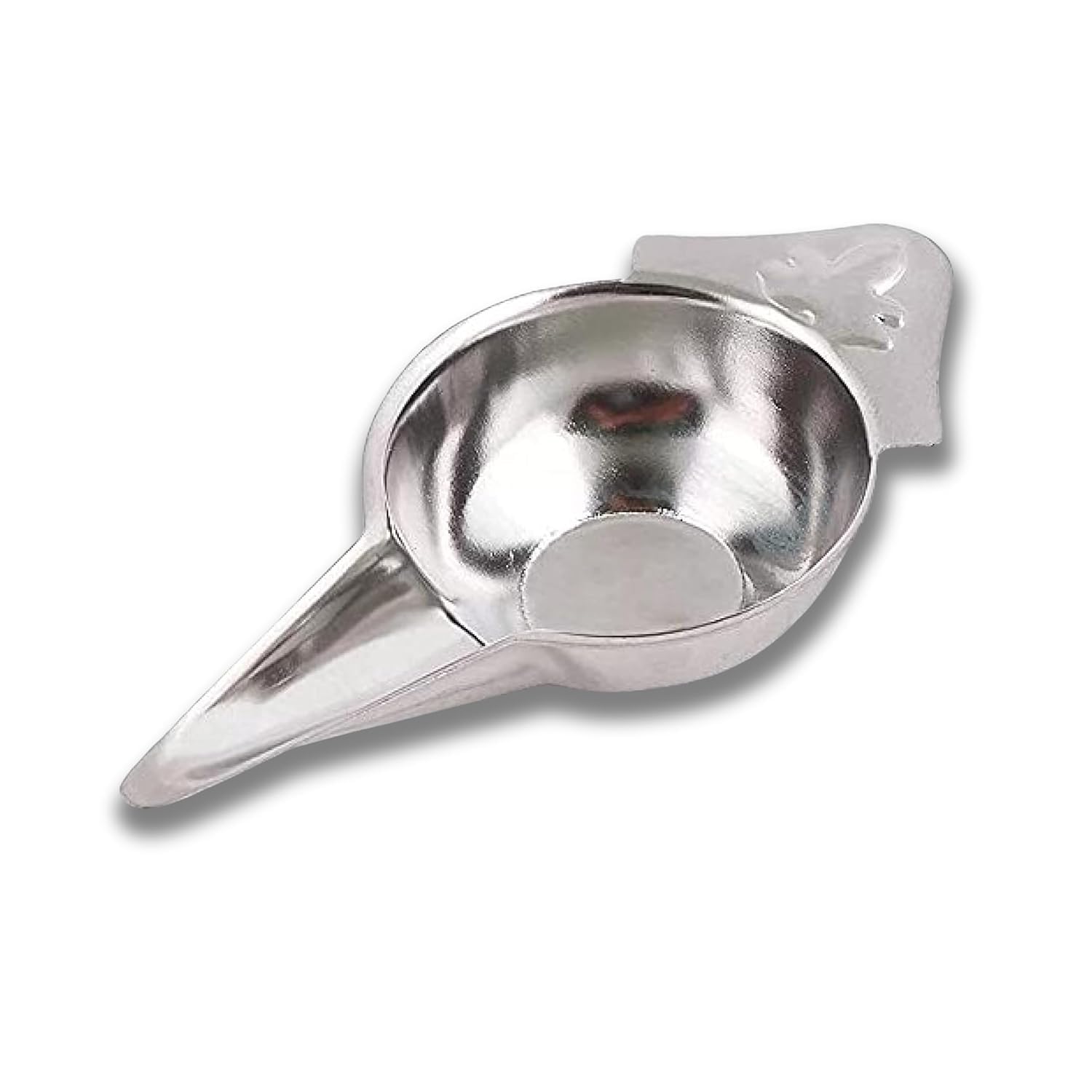 Pappa Stainless Steel Baby Feeder Spoon Flat Bottom Design|Paladai|Bondla for New Born Baby|New Born Baby Feeding-image-33
