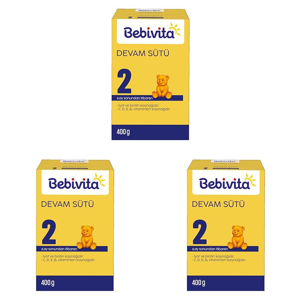 Bebivita 2 Devam Sütü (3 paketi)