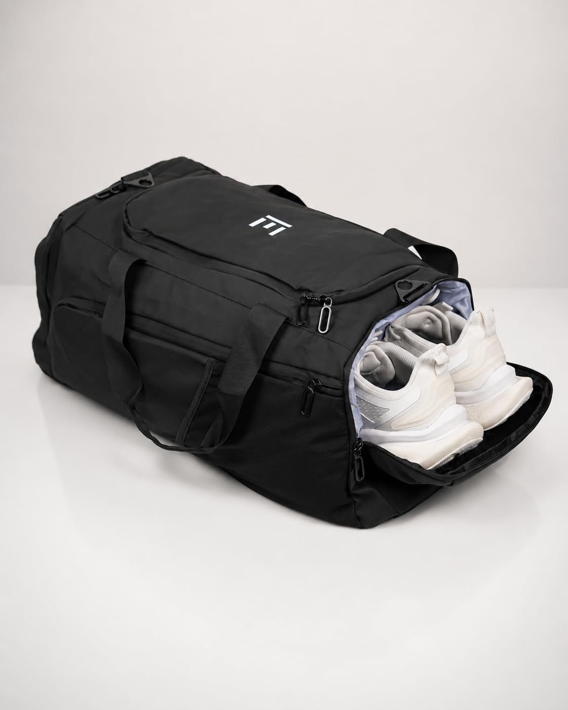 3two1® Founders Gym Bag Sporttasche, Schwarz