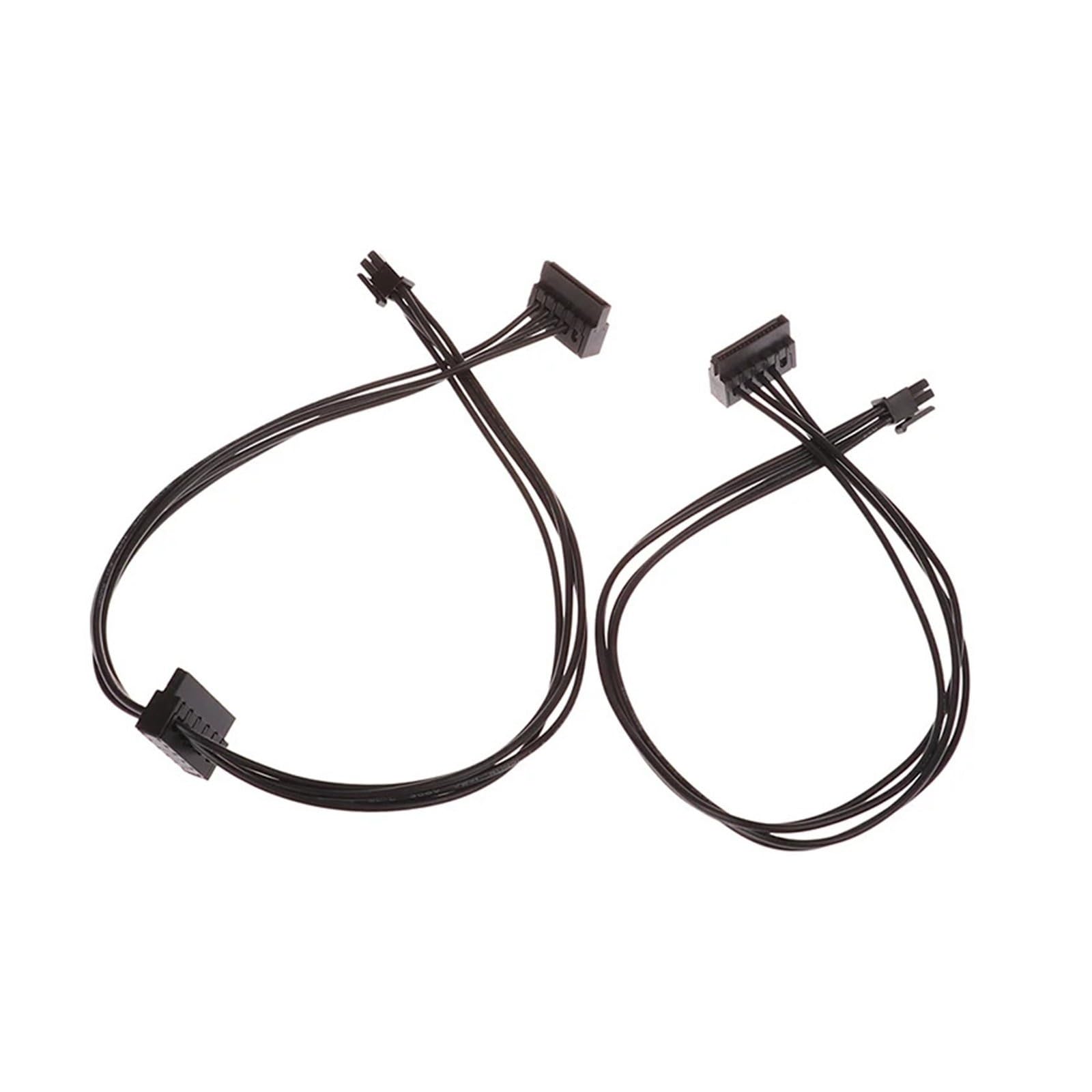 Generico Cavo di alimentazione da 4 pin a SATA, compatibile for HDD SSD