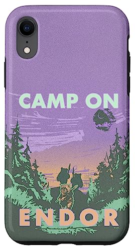 Coque iPhone XR Star Wars anti-rayure motif Endor durable