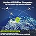 MEILAN M3 Mini GPS Bike Computer, Wireless Bike Odometer and Speedometer Bicycle Computer Waterproof Cycling Computer with LCD Backlight Display for Men Women Teens Bikers Outdoor Cycling