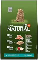Guabi Natural -Ração Para Gatos Adultos Castrados Salmão e Cevada 7,5 kg
