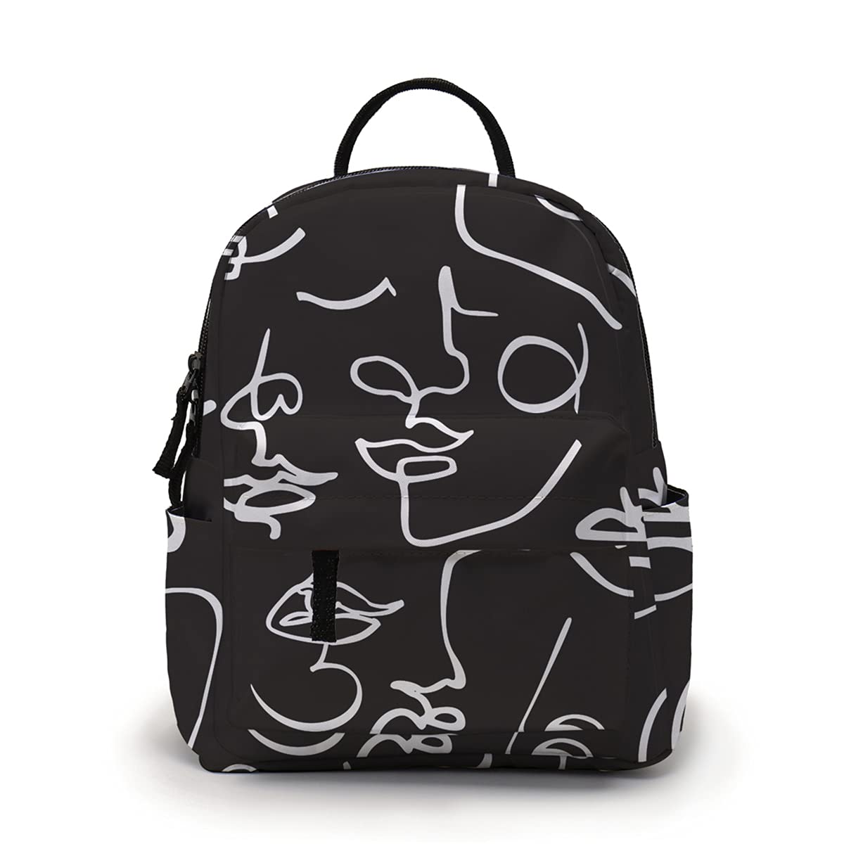 Photo 1 of Deanfun Mini Backpack for Girls, Printing Shool Bag Waterproof Fashion Purse (35) Modern Abstract