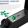 Gemstone Refractometer, Gem Tester for All Stones, Diamond Gemstone Tester Lab Refractometers for Gold & Silver Jewelry, Measures Refractive Index 1.30-1.81