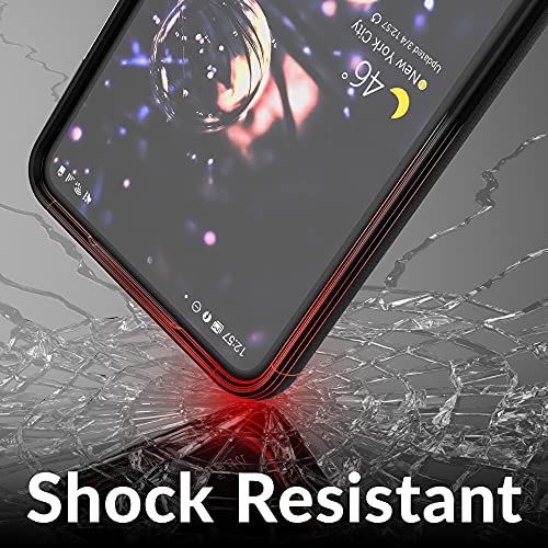 Image of Crave for Galaxy S21 FE Case, Shockproof Protection Dual Layer for Samsung Galaxy S21 FE 5G (6.4 inch) - Black